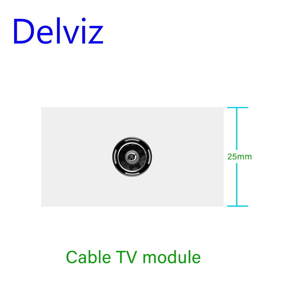 Delviz Бразилия стандартты 20A розеткасы, DIY арнайы қосқышы және розеткасы, Type-C USB кабельді теледидар портының модулі, BR 10A электр ашасының қабырға розеткасы Сурет 2