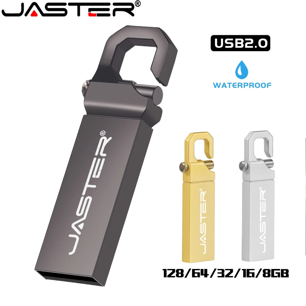 JASTER Free TYPE-C немесе Micro адаптерлері Сыйлық USB флэш-дискілері 64 ГБ Іскерлік металл қалам дискі Пайдаланушы логотипі Қара жад картасы 32 ГБ 16 г Сурет 1