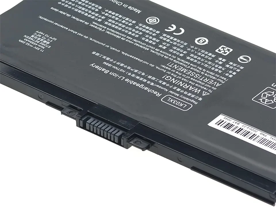 LK03XL ноутбук батареясы литий-иондық батареялар HP 916368-421, 916814-855, HSTNN-1B8N үшін 11,55V 4550mAh 52,5Wh, Сурет 1