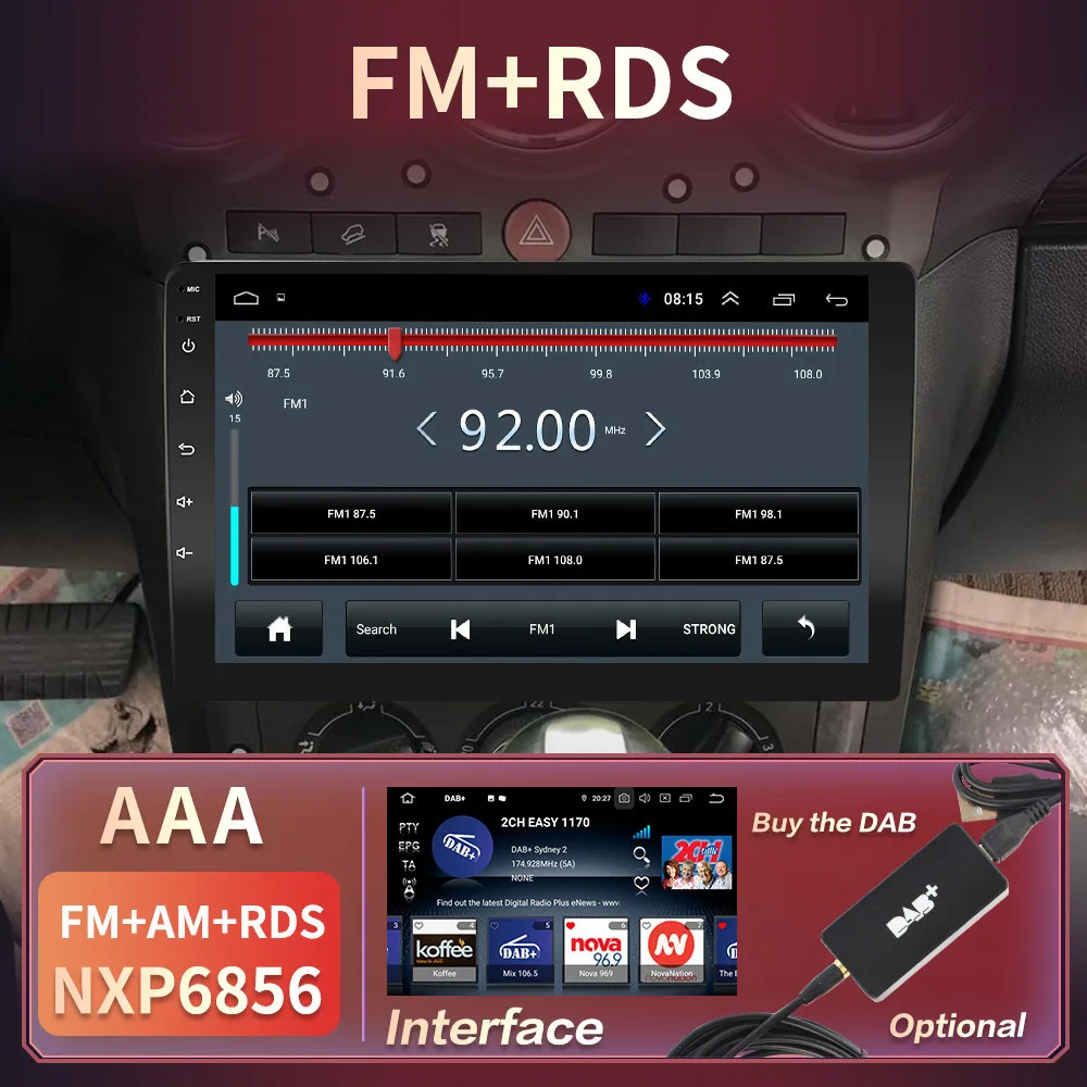 Lada Granta 2011-2017 QLED IPS DSP GPS SIM 4G навигациялық аудио 2din үшін DVR Android 10 2 Din автокөлік радиосы мультимедиялық бейне ойнатқышы Сурет 4