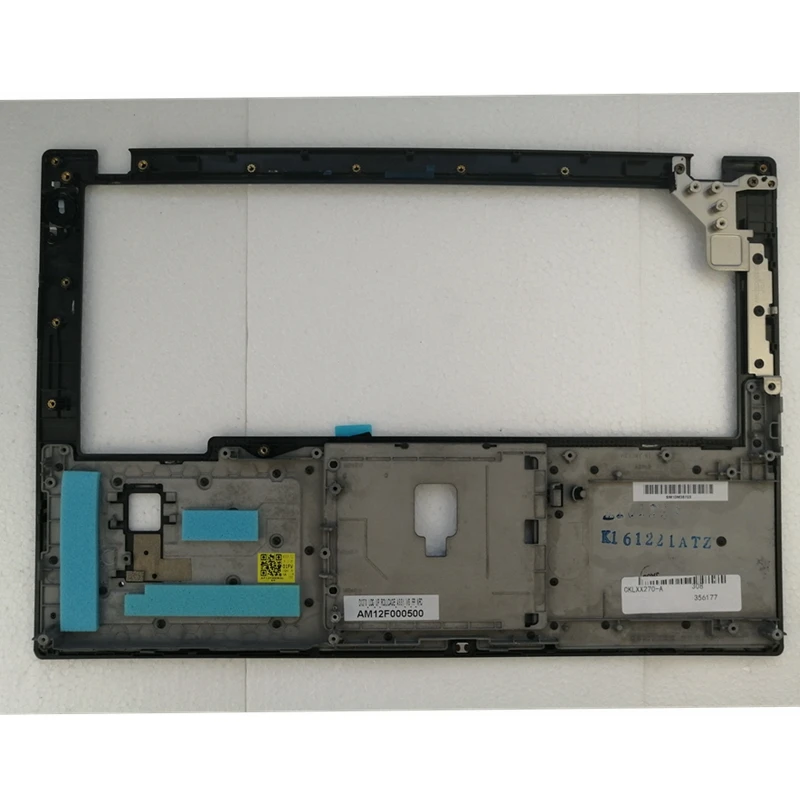 Lenovo ThinkPad X270 Palmrest жоғарғы корпусына АРНАЛҒАН ЖАҢА ноутбук корпусының қақпағы C shell/D shell ноутбук төменгі негіз корпусының қақпағы Сурет 2