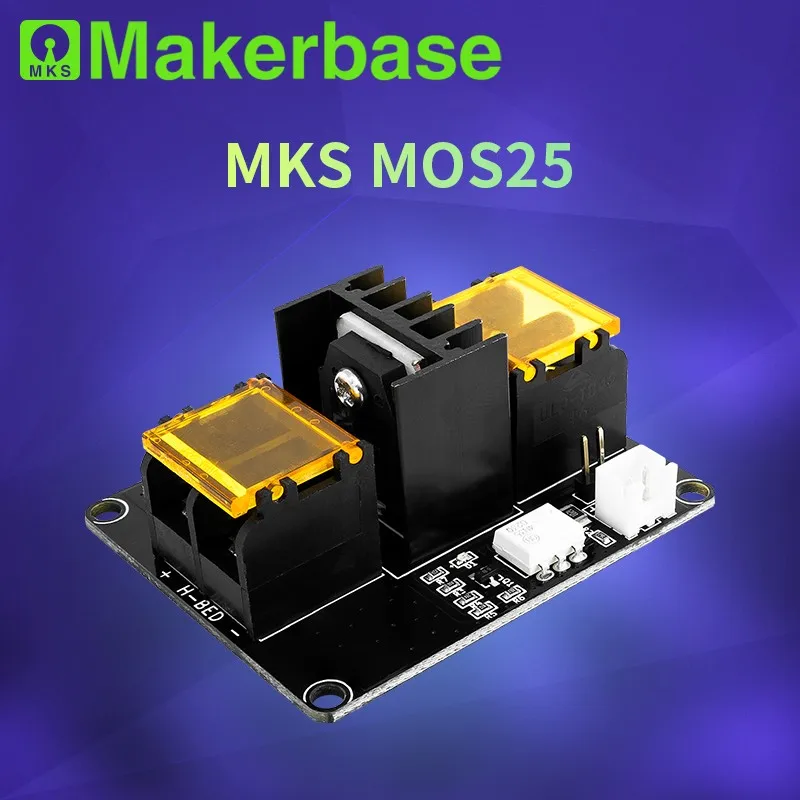 MKS MOS25 контроллері MOS модулі Mosfets транзисторы MOS FET құрылғысы жылытылатын төсек шпиндельді лазерге арналған ток қосқышы жылу мониторы Сурет 0