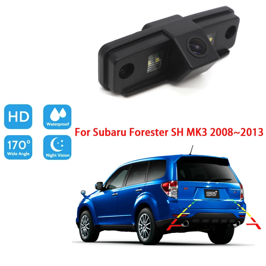 Subaru Forester SH MK3 2008 2009 2010 2011 2012 2013 Түнгі көру Артқы көрініс камерасы Су өткізбейтін жоғары сапалы RCA Сурет 0